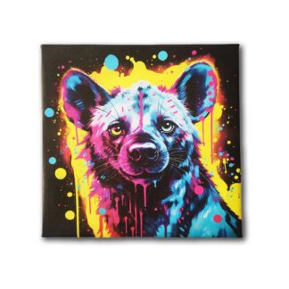 Hyena Canvas Wall Art