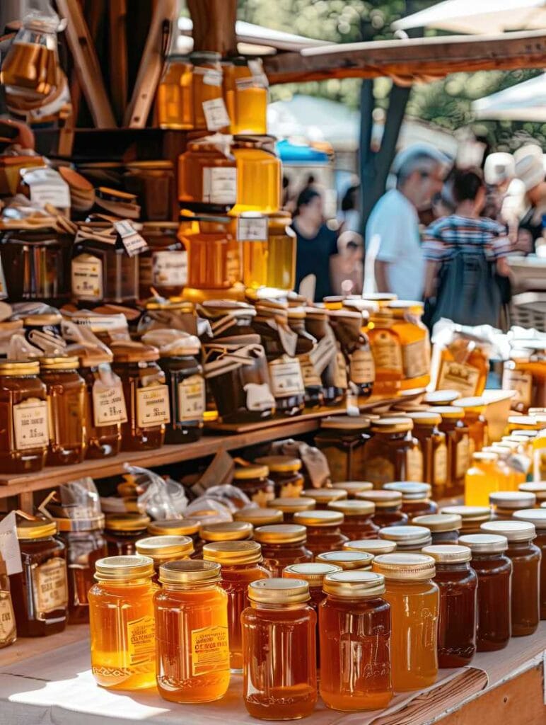 Your Market Image of jars of honey