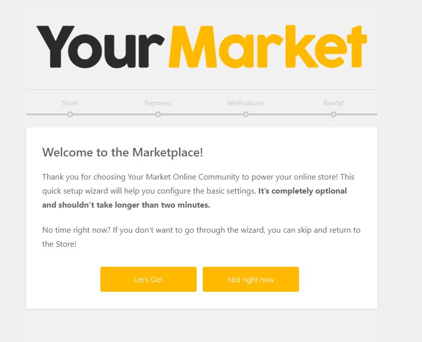 YourMarket Wizard 1